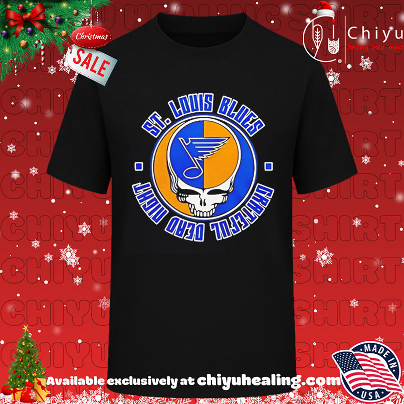 St Louis Blues Grateful Dead 60th anniversary logo shirt, Hoodie, Sweatshirt, Poster Canvas, Mug, Ornaments