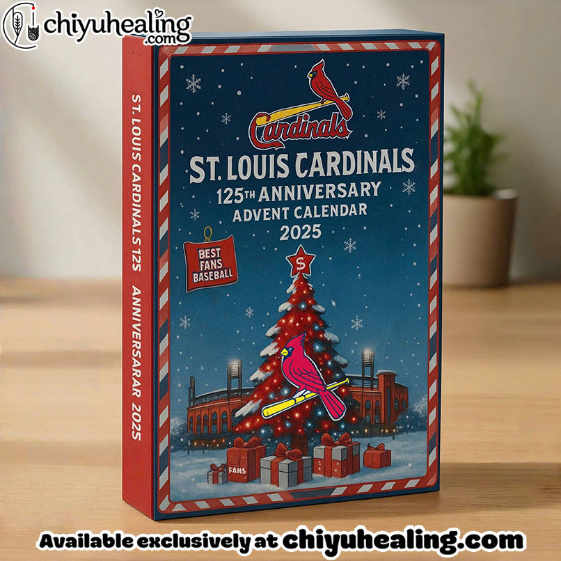 St Louis Cardinals Advent Calendar, Christmas Countdown Advent Calendar Gift Box with 24 Acrylic Ornaments St Louis Cardinals Advent Calendar, Christmas Countdown Advent Calendar Gift Box with 24 Acrylic Ornaments