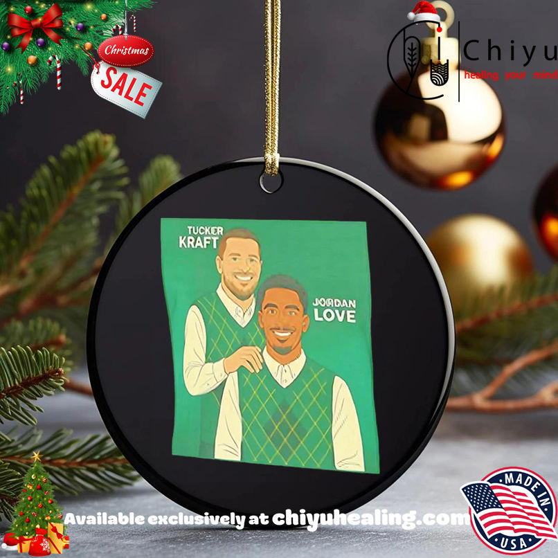 Step Brother Tucker Kraft And Jordan Love Shirt, Hoodie, Sweatshirt, Poster Canvas, Mug, Ornaments