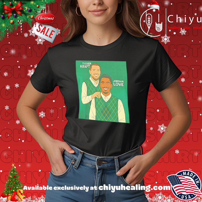 Step Brother Tucker Kraft And Jordan Love Shirt, Hoodie, Sweatshirt, Poster Canvas, Mug, Ornaments