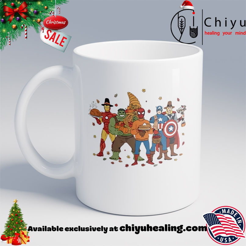 Superhero characters Thanksgiving 2025 shirt, Hoodie, Sweatshirt, Poster Canvas, Mug, Ornaments 6 Superhero characters Thanksgiving 2025 shirt, Hoodie, Sweatshirt, Poster Canvas, Mug, Ornaments