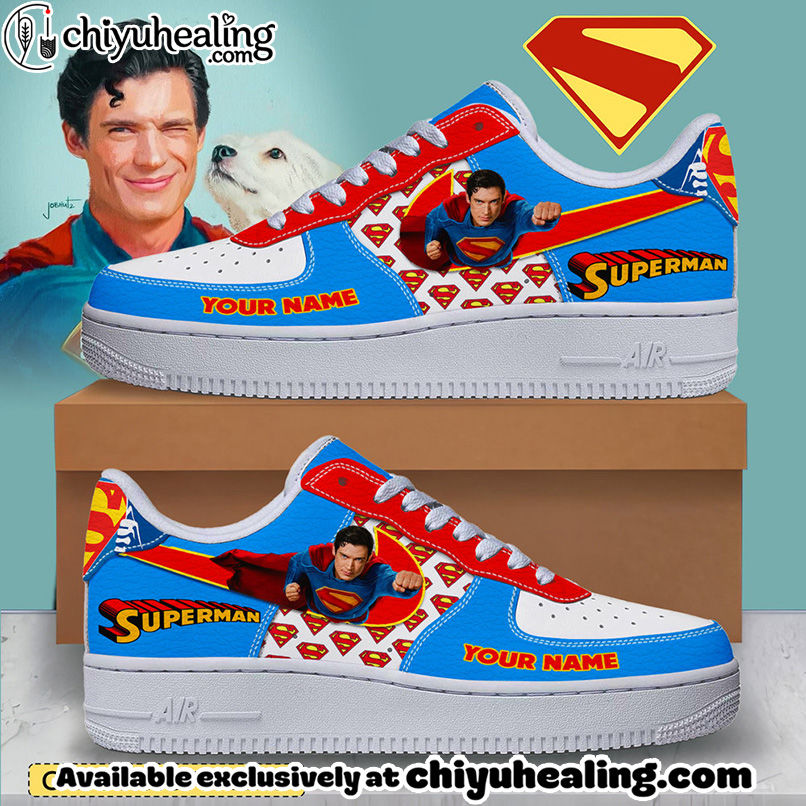 Superman Air Low-Top Sneakers Shoes For Men And Women