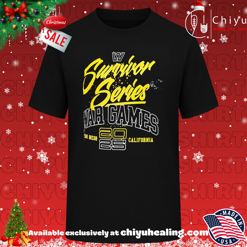 Survivor Series War Games 2025 San Diego Text shirt, Hoodie, Sweatshirt, Poster Canvas, Mug, Ornaments