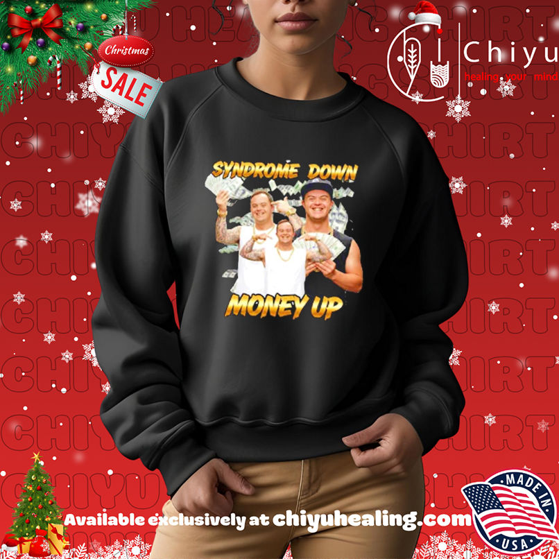Syndrome down money up graphic shirt Syndrome down money up graphic shirt