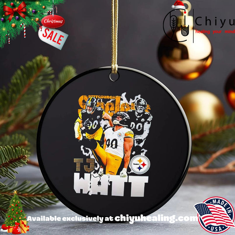 TJ Watt Pittsburgh Steelers Player Graphic shirt, Hoodie, Sweatshirt, Poster Canvas, Mug, Ornaments
