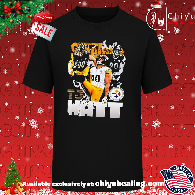 TJ Watt Pittsburgh Steelers Player Graphic shirt, Hoodie, Sweatshirt, Poster Canvas, Mug, Ornaments