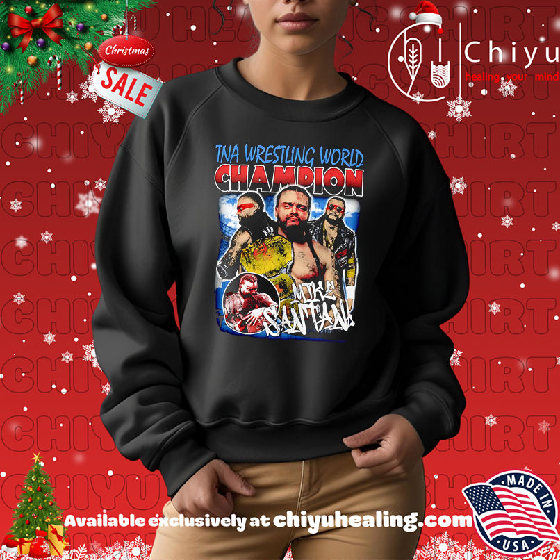 TNA Wrestling World Champion Mike Santana retro shirt TNA Wrestling World Champion Mike Santana retro shirt