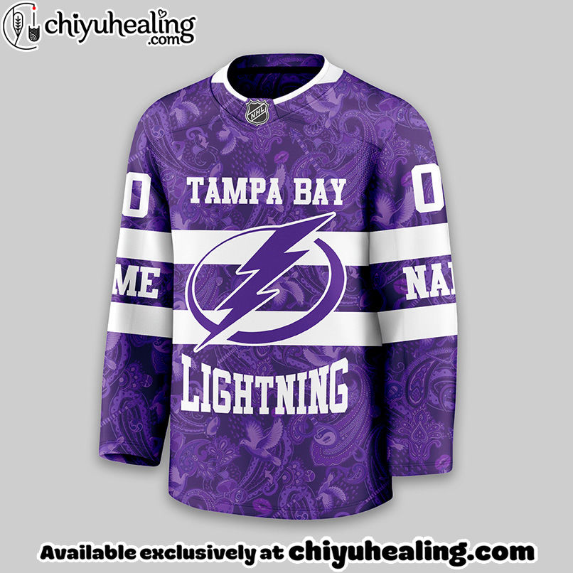 Tampa Bay Lightning - Premium NHL Prince Hockey Jersey 3 Tampa Bay Lightning - Premium NHL Prince Hockey Jersey