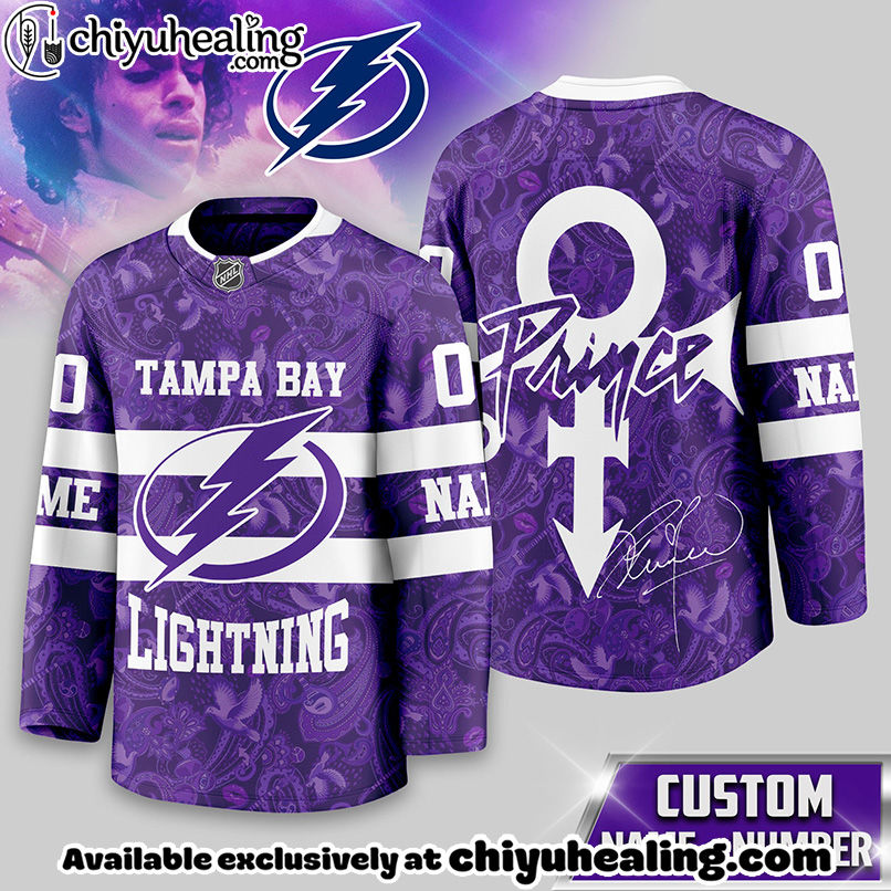 Tampa Bay Lightning - Premium NHL Prince Hockey Jersey