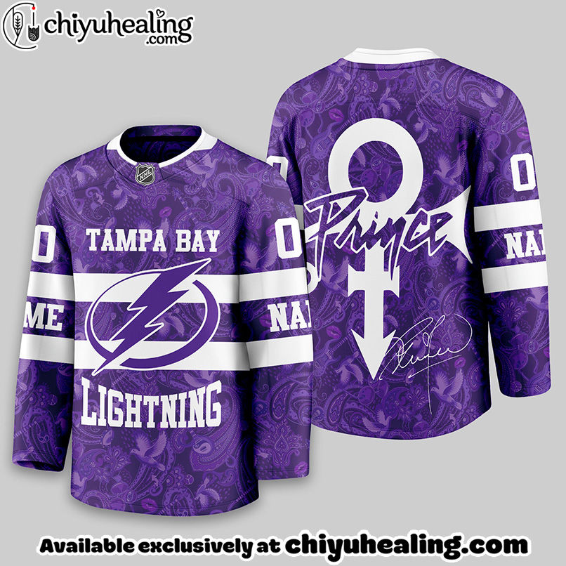 Tampa Bay Lightning - Premium NHL Prince Hockey Jersey Tampa Bay Lightning - Premium NHL Prince Hockey Jersey