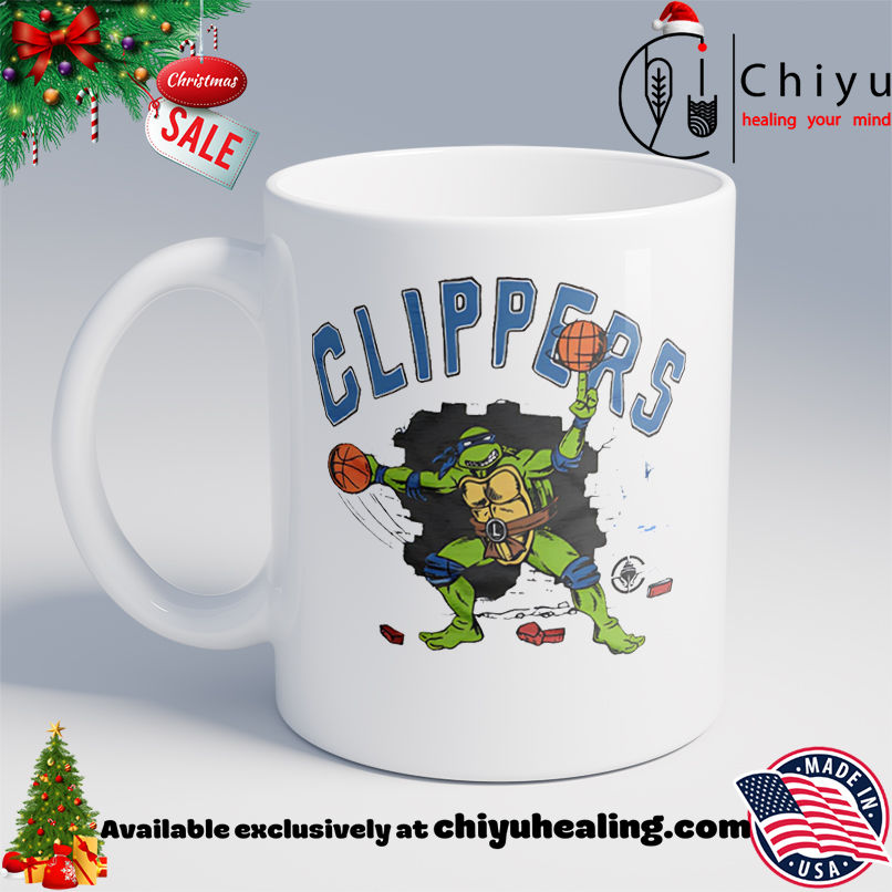 Teenage Mutant Ninja Turtles Leonardo x LA Clippers shirt, Hoodie, Sweatshirt, Poster Canvas, Mug, Ornaments