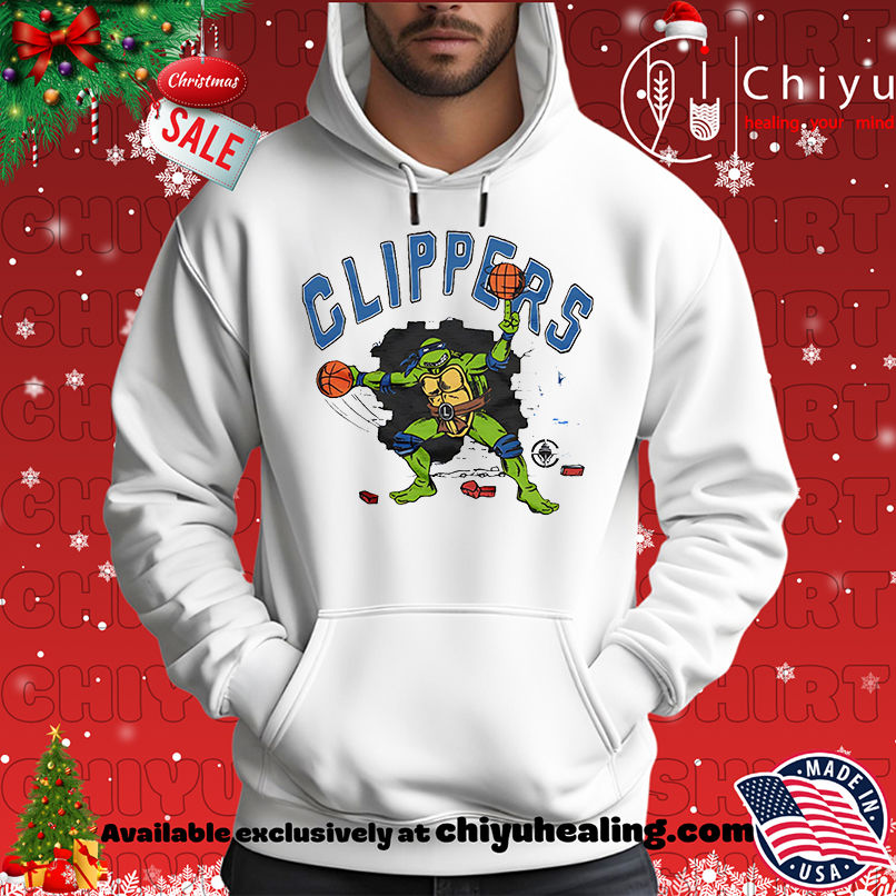 Teenage Mutant Ninja Turtles Leonardo x LA Clippers shirt Teenage Mutant Ninja Turtles Leonardo x LA Clippers shirt