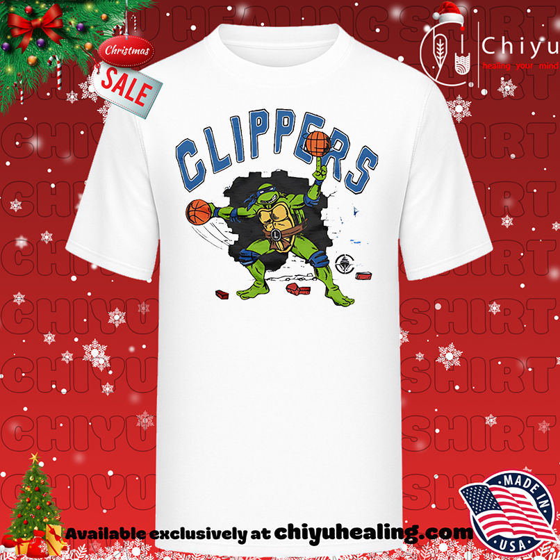 Teenage Mutant Ninja Turtles Leonardo x LA Clippers shirt, Hoodie, Sweatshirt, Poster Canvas, Mug, Ornaments