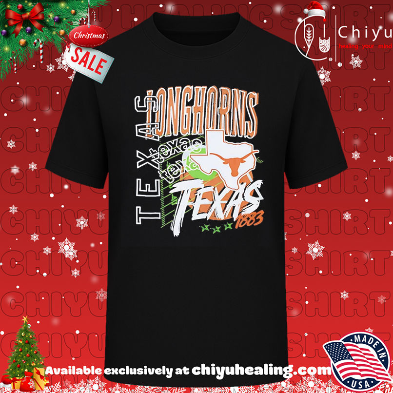 Texas Longhorns Football Since 1883 Map Vintage shirt, Hoodie, Sweatshirt, Poster Canvas, Mug, Ornaments