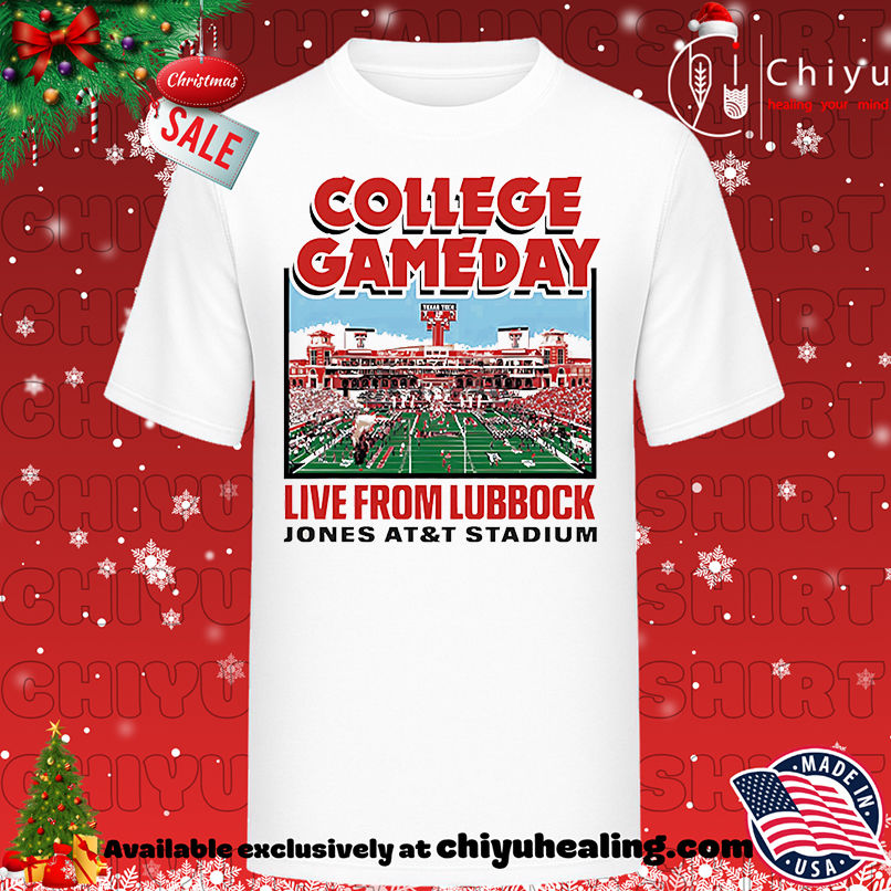 Texas Tech Official ESPN College Gameday Live From Lubbock Shirt, Hoodie, Sweatshirt, Poster Canvas, Mug, Ornaments