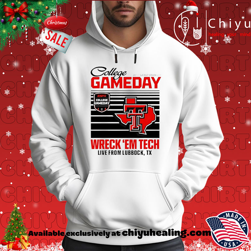 Texas Tech Red Raiders ESPN College Gameday Wreck'Em Live 2025 shirt, Hoodie, Sweatshirt, Poster Canvas, Mug, Ornaments 2 Texas Tech Red Raiders ESPN College Gameday Wreck'Em Live 2025 shirt, Hoodie, Sweatshirt, Poster Canvas, Mug, Ornaments