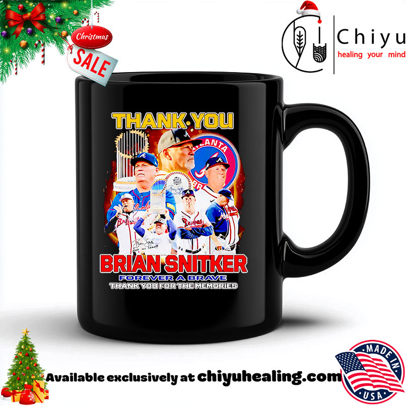 Thank you Brian Snitker forever a Brave thank you for the memories shirt, Hoodie, Sweatshirt, Poster Canvas, Mug, Ornaments