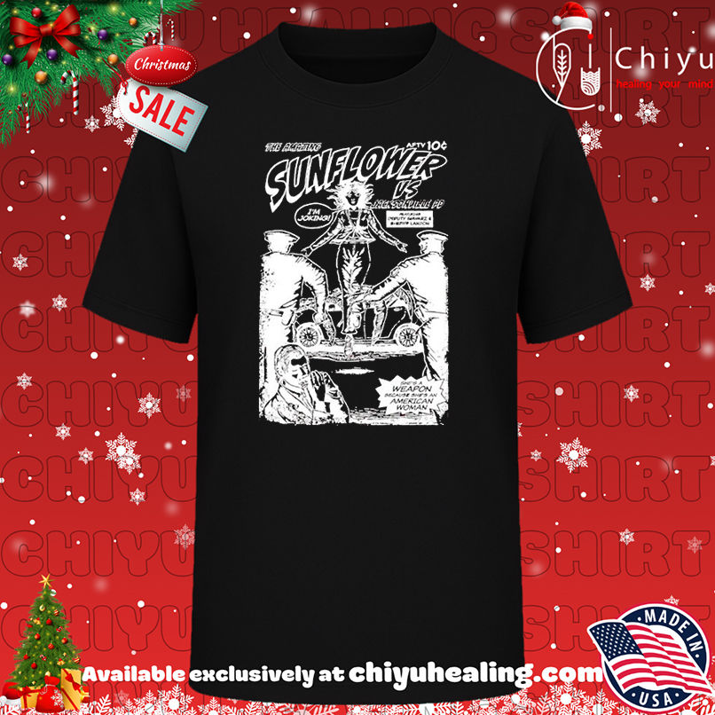 The Amazing Sunflower vs Jacksonville PD comic book i'm joking T-shirt, Hoodie, Sweatshirt, Poster Canvas, Mug, Ornaments