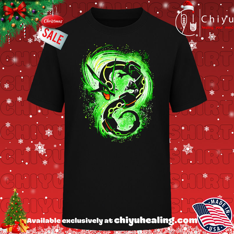 The Dragon Ascent Rayquaza Pokemon shirt, Hoodie, Sweatshirt, Poster Canvas, Mug, Ornaments