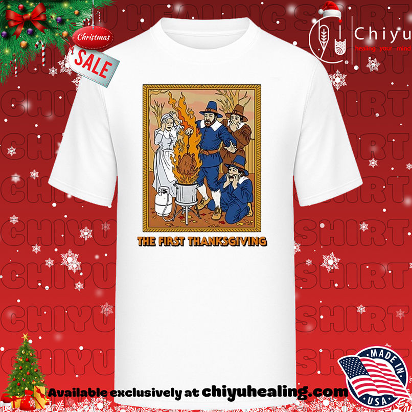 The First Thanksgiving 2025 picture T-shirt, Hoodie, Sweatshirt, Poster Canvas, Mug, Ornaments