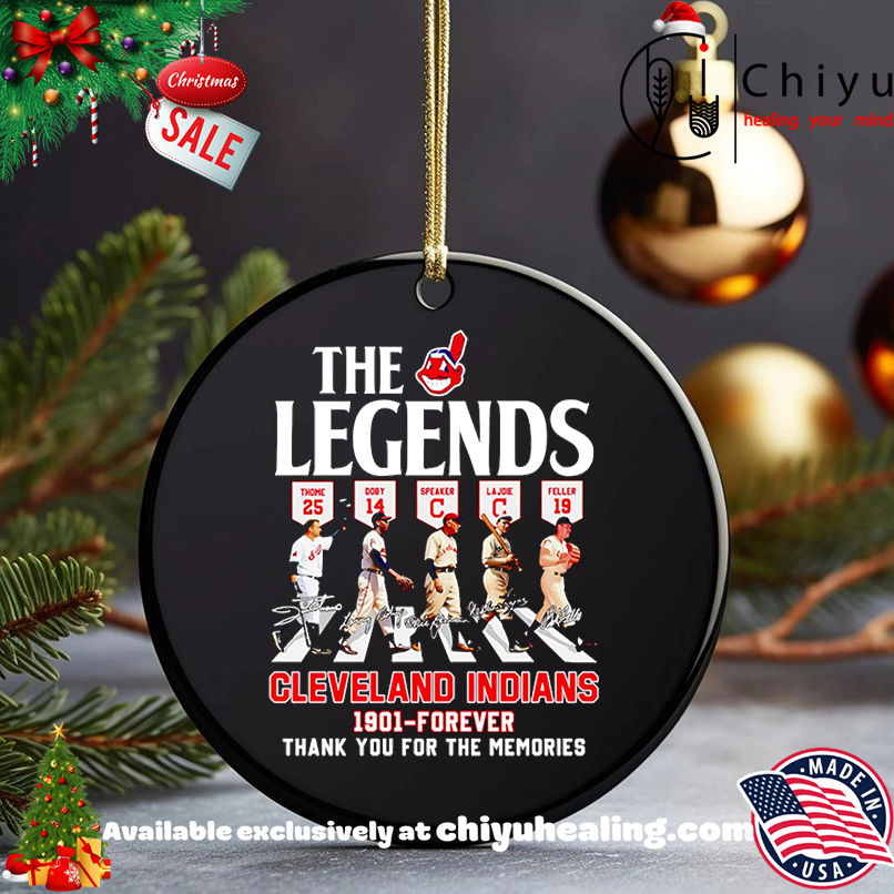 The Legends Cleveland Indians 1901 forever thank you for the memories shirt, Hoodie, Sweatshirt, Poster Canvas, Mug, Ornaments