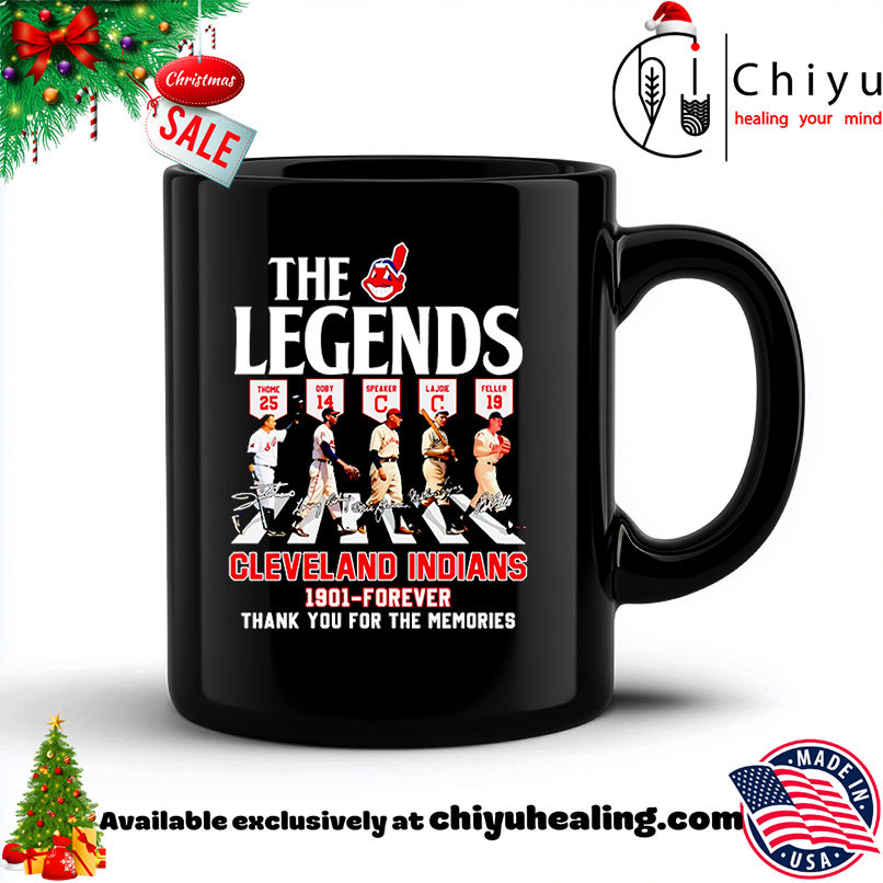 The Legends Cleveland Indians 1901 forever thank you for the memories shirt, Hoodie, Sweatshirt, Poster Canvas, Mug, Ornaments