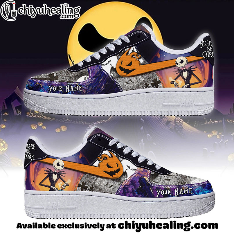 The Nightmare Before Christmas x Halloween Air Low-Top Sneakers Shoes For Men And Women