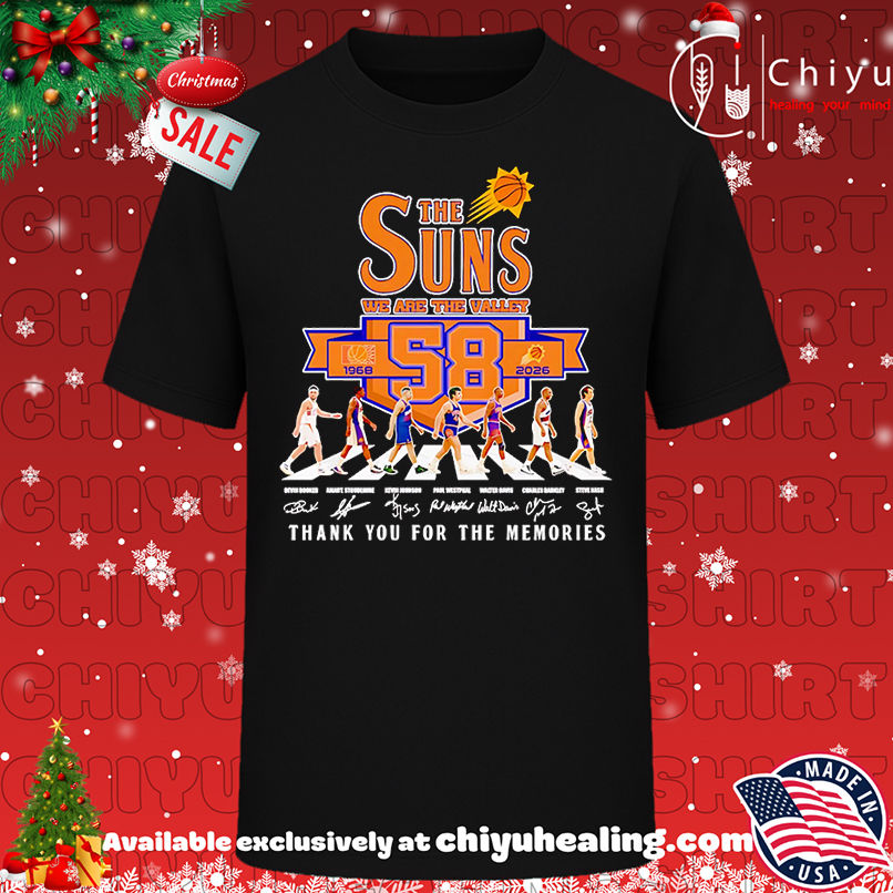 The Suns We Are The Valley 1968 2026 Thank You For The Memories Shirt, Hoodie, Sweatshirt, Poster Canvas, Mug, Ornaments