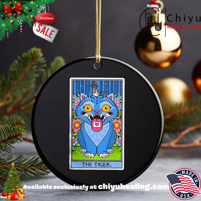 The Tiger Tarot Card heart cute shirt, Hoodie, Sweatshirt, Poster Canvas, Mug, Ornaments