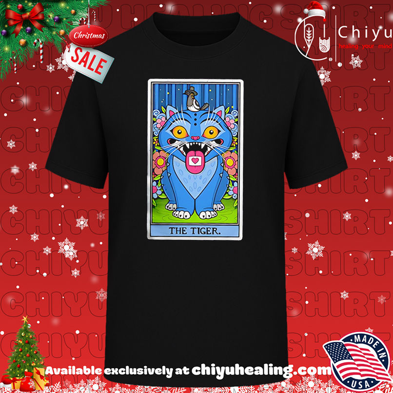 The Tiger Tarot Card heart cute shirt, Hoodie, Sweatshirt, Poster Canvas, Mug, Ornaments