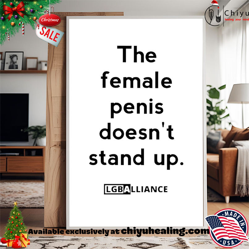 The female penis doesn't stand up shirt, Hoodie, Sweatshirt, Poster Canvas, Mug, Ornaments