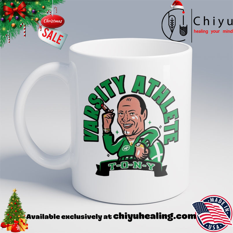 Tony Soprano Varsity Athlete New York Jets Football Cartoon shirt, Hoodie, Sweatshirt, Poster Canvas, Mug, Ornaments