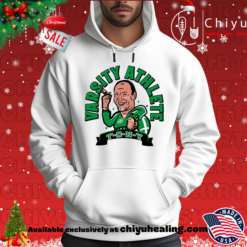 Tony Soprano Varsity Athlete New York Jets Football Cartoon shirt Tony Soprano Varsity Athlete New York Jets Football Cartoon shirt