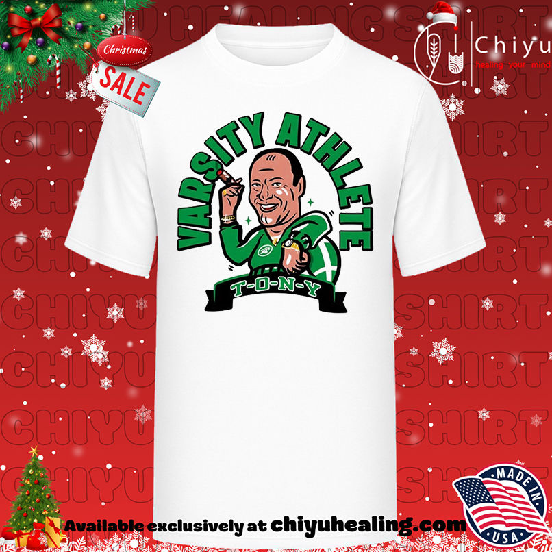 Tony Soprano Varsity Athlete New York Jets Football Cartoon shirt, Hoodie, Sweatshirt, Poster Canvas, Mug, Ornaments