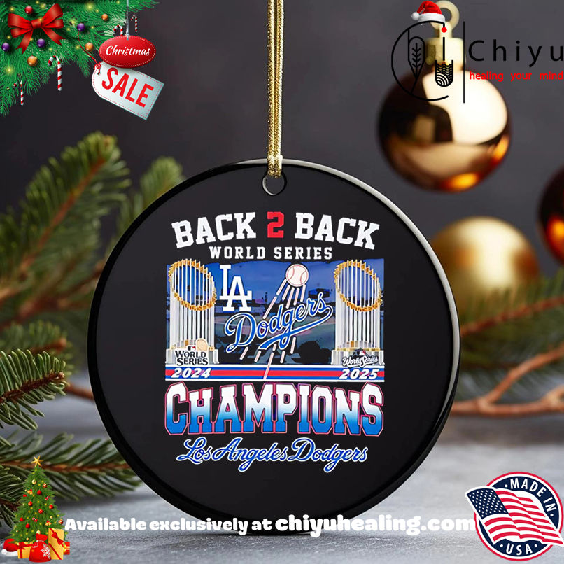 Top Back 2 Back World Series 2024-2025 Los Angeles Dodgers shirt, Hoodie, Sweatshirt, Poster Canvas, Mug, Ornaments