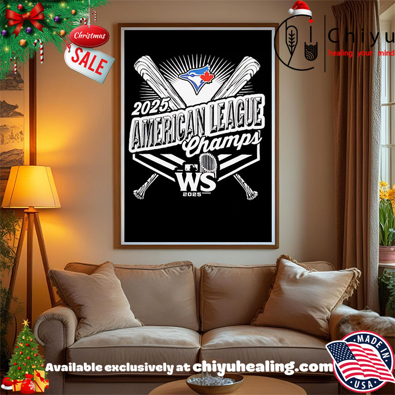 Toronto Blue Jays 2025 American League Champs WS baseball shirt, Hoodie, Sweatshirt, Poster Canvas, Mug, Ornaments