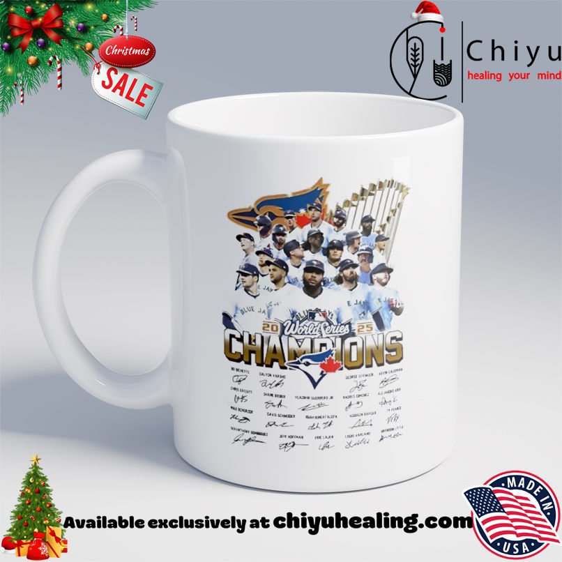 Toronto Blue Jays World Series Champions 2025 all team signature T-shirt, Hoodie, Sweatshirt, Poster Canvas, Mug, Ornaments 6 Toronto Blue Jays World Series Champions 2025 all team signature T-shirt, Hoodie, Sweatshirt, Poster Canvas, Mug, Ornaments