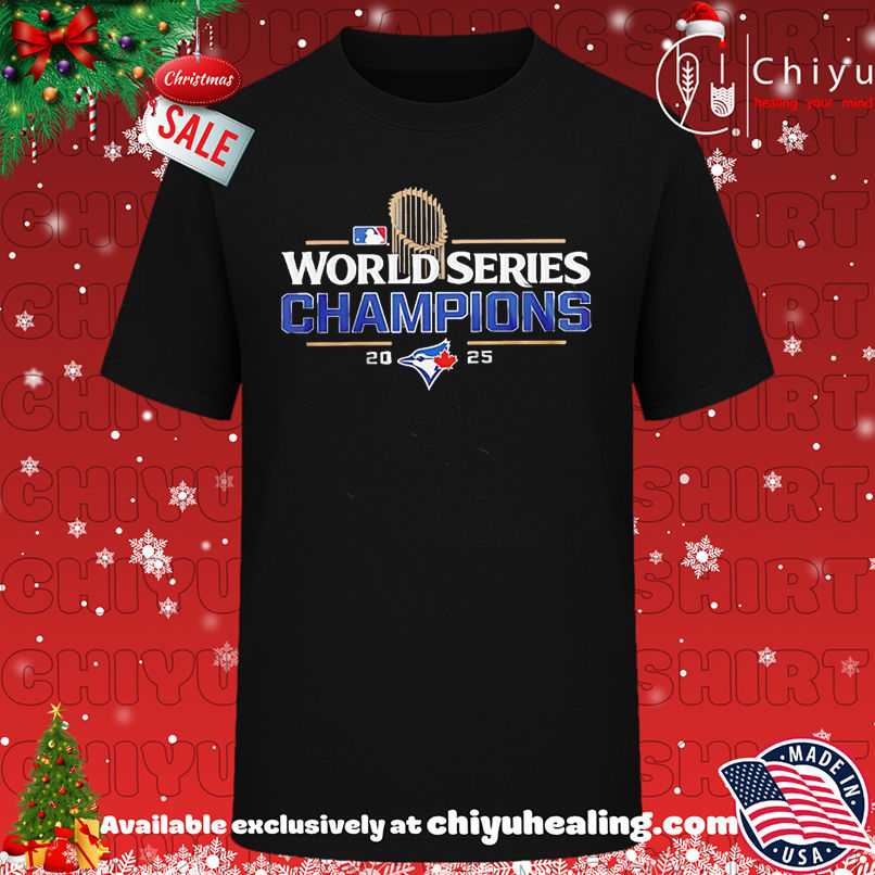 Toronto Blue Jays World Series Champions 2025 logo shirt, Hoodie, Sweatshirt, Poster Canvas, Mug, Ornaments