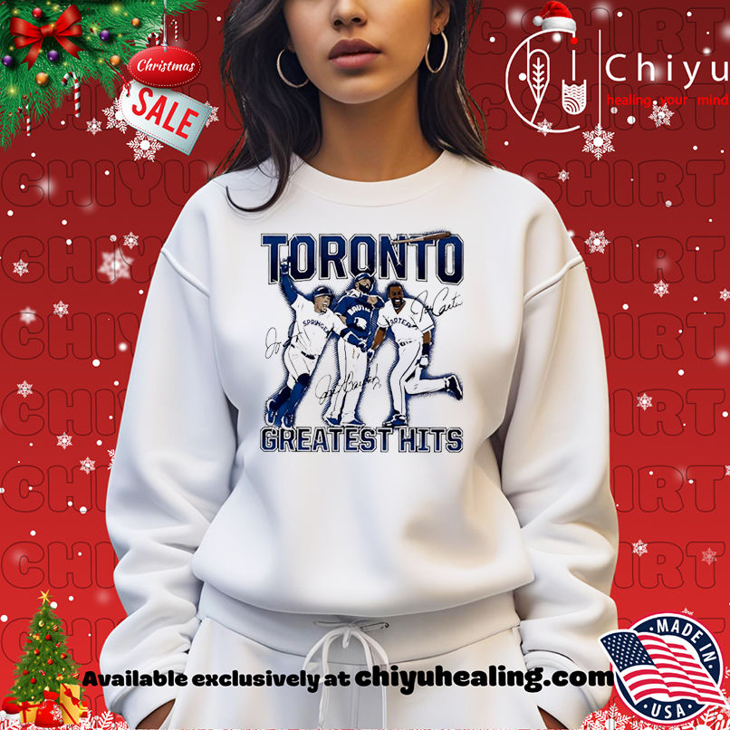 Toronto Greatest Hits George Springer Jose Bautista Joe Carter Toronto Blue Jays shirt Toronto Greatest Hits George Springer Jose Bautista Joe Carter Toronto Blue Jays shirt