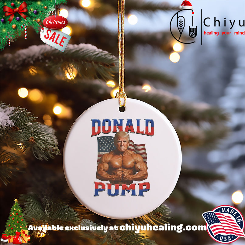 Trump Muscle Donald Pump USA Flag shirt, Hoodie, Sweatshirt, Poster Canvas, Mug, Ornaments