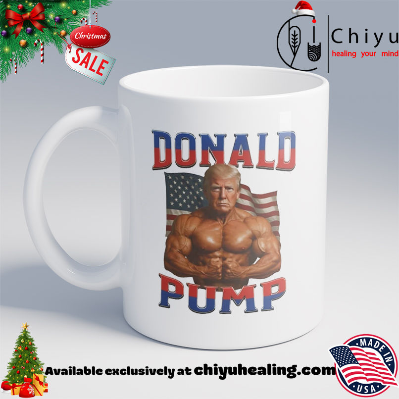 Trump Muscle Donald Pump USA Flag shirt, Hoodie, Sweatshirt, Poster Canvas, Mug, Ornaments