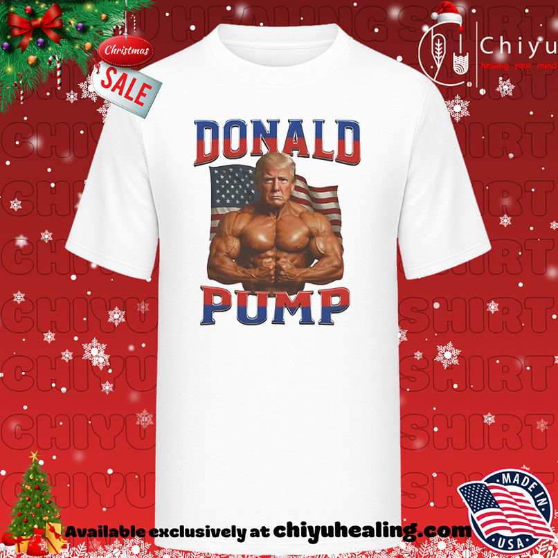Trump Muscle Donald Pump USA Flag shirt, Hoodie, Sweatshirt, Poster Canvas, Mug, Ornaments