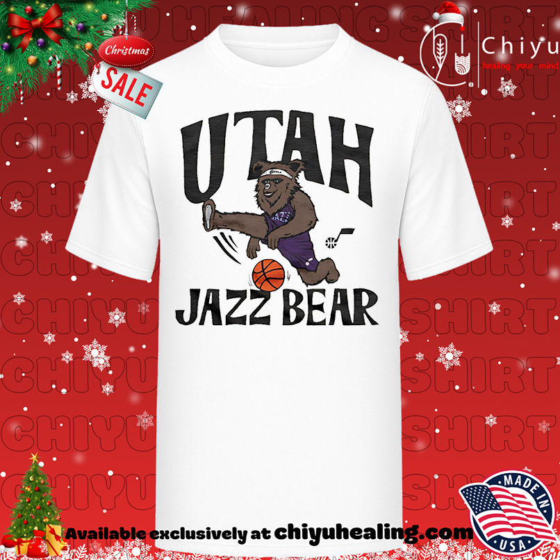 Utah Jazz Jazz Bear shirt, Hoodie, Sweatshirt, Poster Canvas, Mug, Ornaments