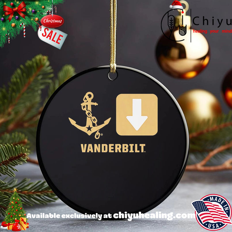 Vanderbilt Commodores Anchor Down Symbols shirt, Hoodie, Sweatshirt, Poster Canvas, Mug, Ornaments