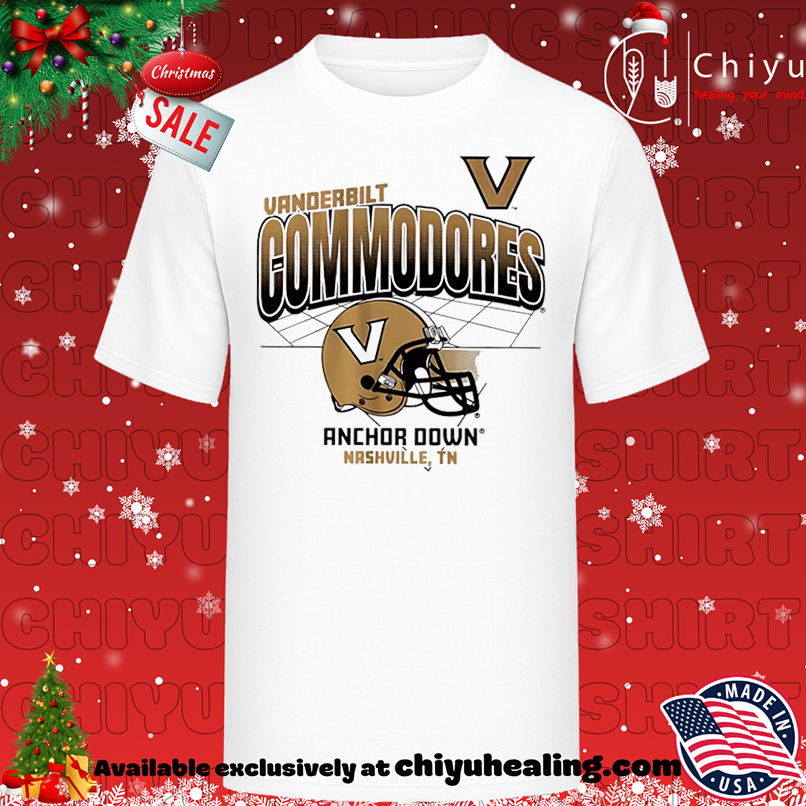 Vanderbilt Commodores Anchor Down helmet logo shirt, Hoodie, Sweatshirt, Poster Canvas, Mug, Ornaments