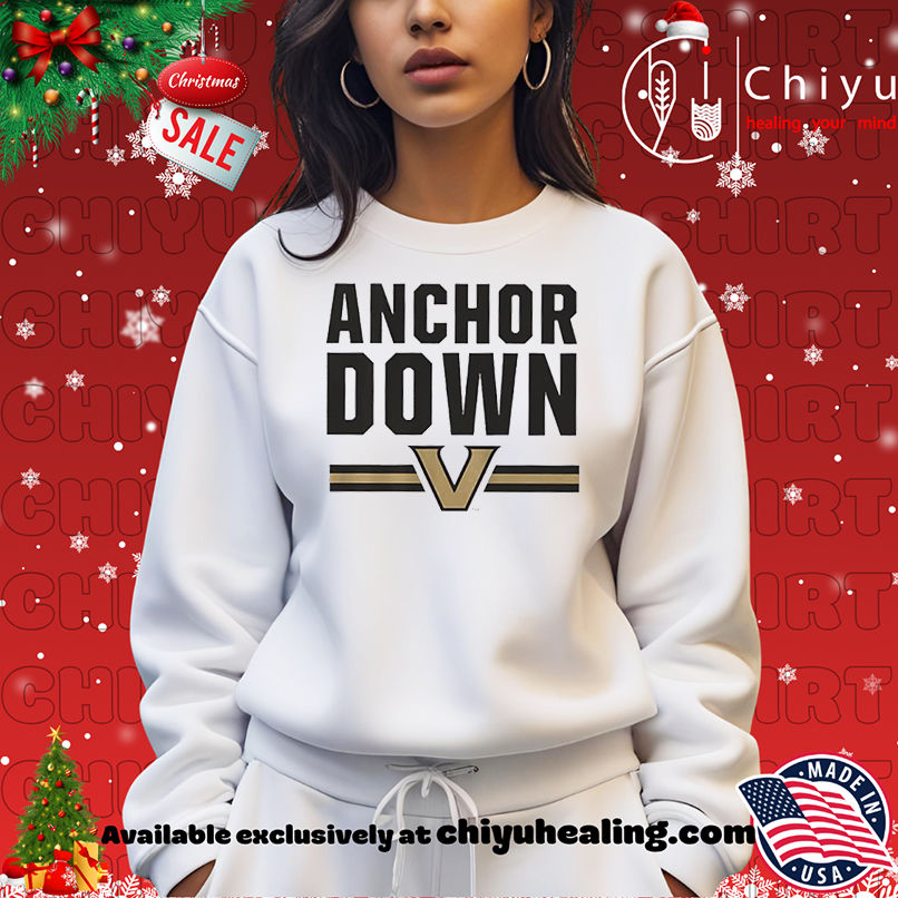 Vanderbilt Commodores Anchor Down text shirt Vanderbilt Commodores Anchor Down text shirt