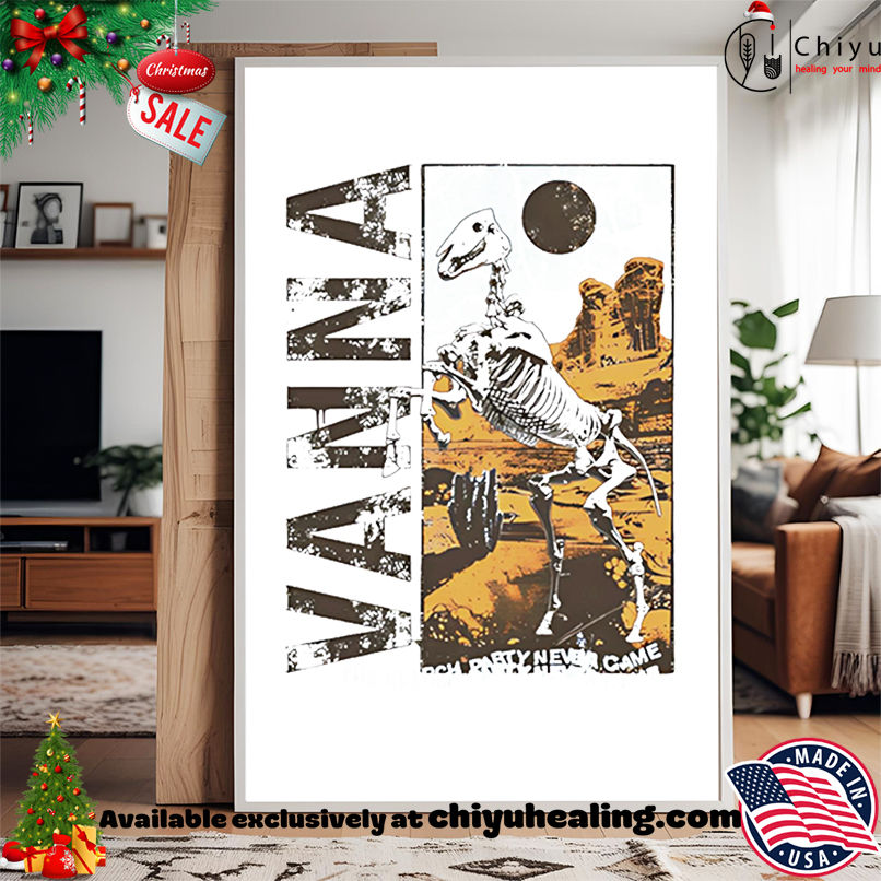 Vanna Skeleton Band shirt, Hoodie, Sweatshirt, Poster Canvas, Mug, Ornaments