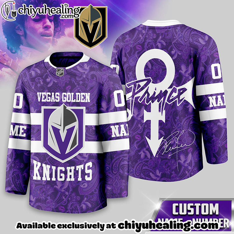 Vegas Golden Knights - Premium NHL Prince Hockey Jersey