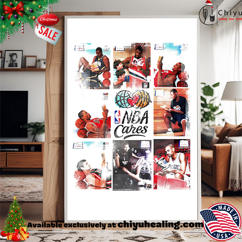 Vintage Nba cares posters shirt, Hoodie, Sweatshirt, Poster Canvas, Mug, Ornaments