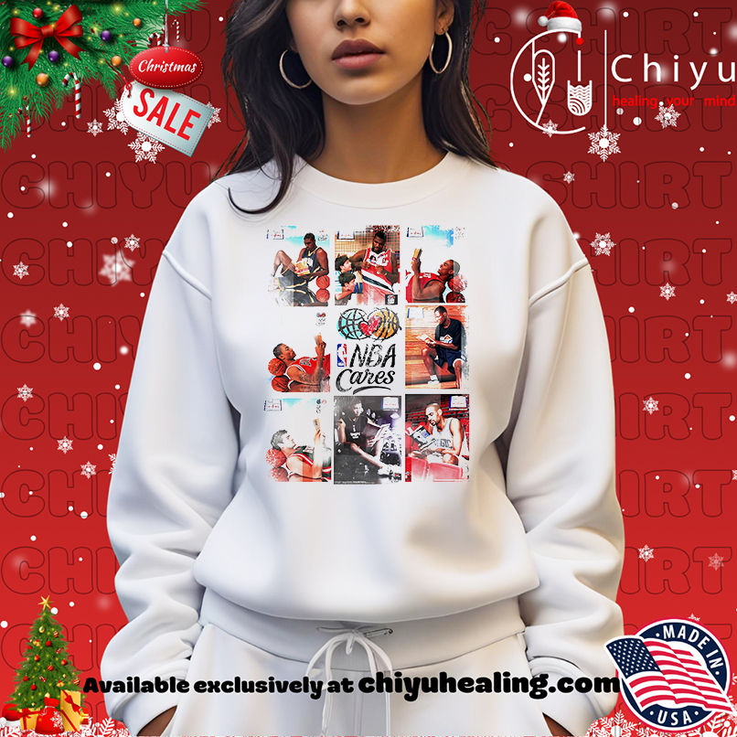 Vintage Nba cares posters shirt Vintage Nba cares posters shirt